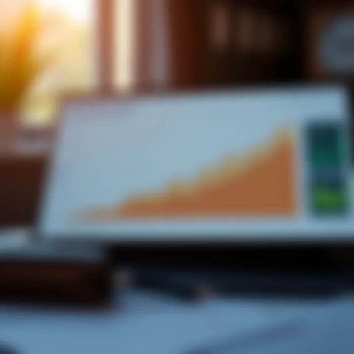 Credit Score Trends Analysis Graph showing credit score trends over time