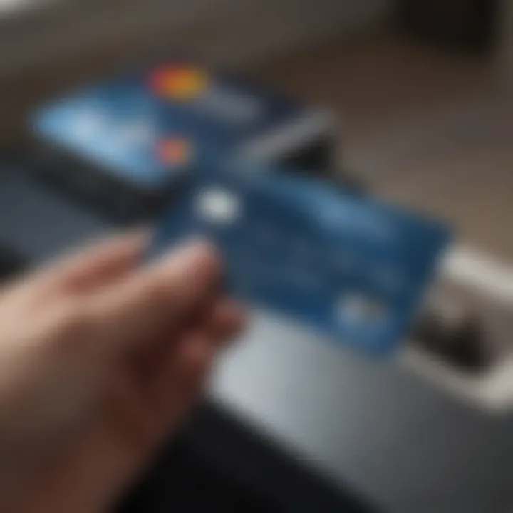 Application form for JetBlue credit card