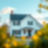Concept of financing a home down payment