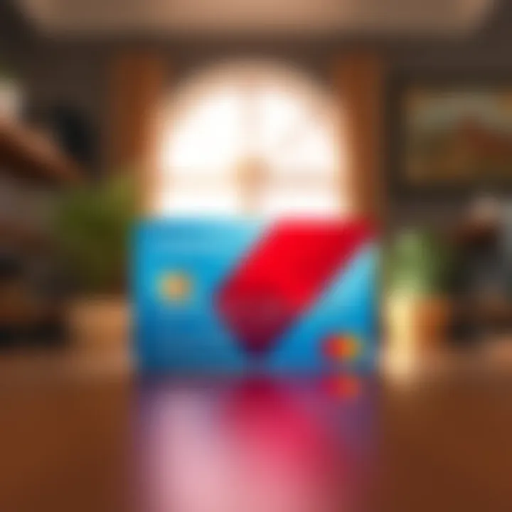 Chase Capital One Venture Card design with vibrant colors