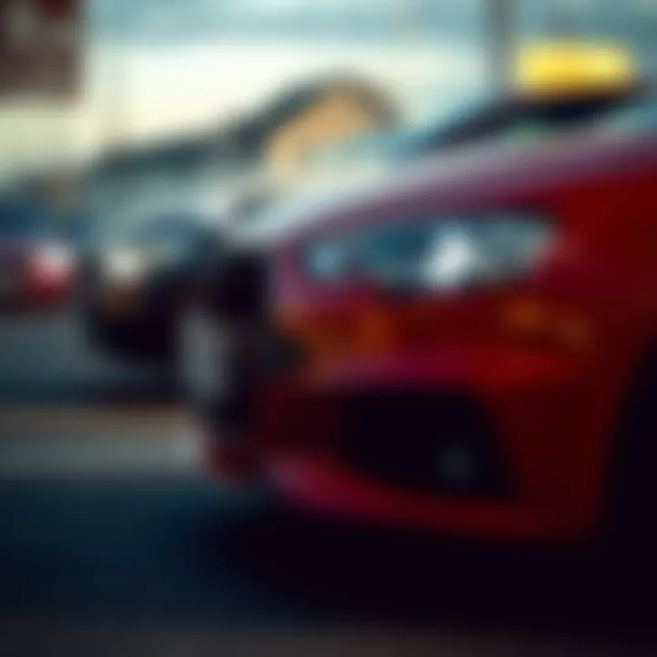 Illustration of car financing options