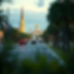 A scenic view of Ocala, Florida, showcasing local landmarks