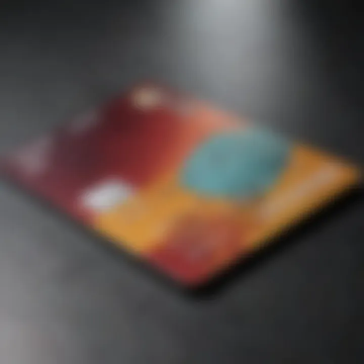 Infographic on credit card types available for various credit scores