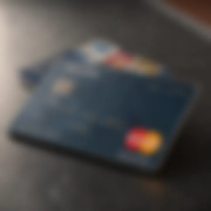 A secured credit card showcasing its features