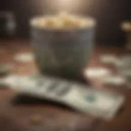 Visual representation of cash back benefits