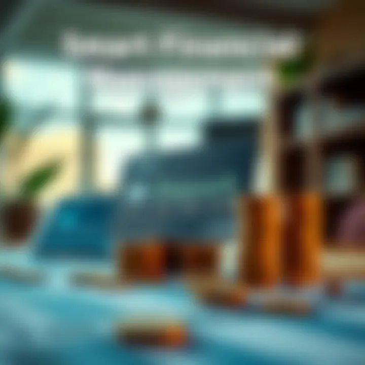 Conceptual image depicting financial management strategies