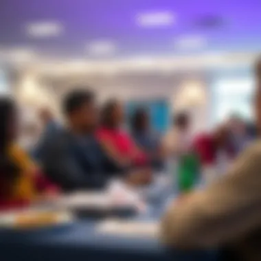 Community event organized by Mutual Federal Credit Union showing engagement with local residents