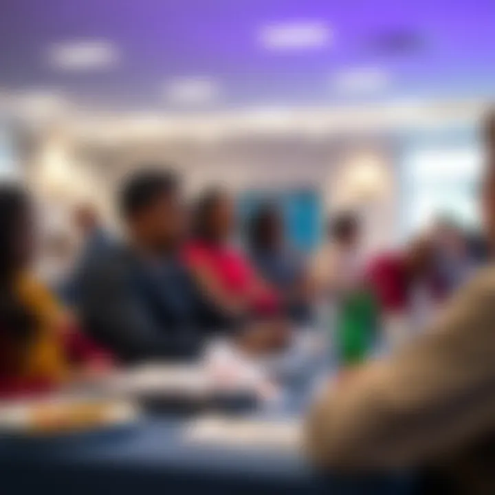 Community event organized by Mutual Federal Credit Union showing engagement with local residents