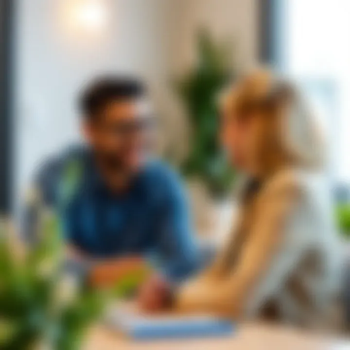 A member consultation at Mutual Federal Credit Union highlighting personalized service