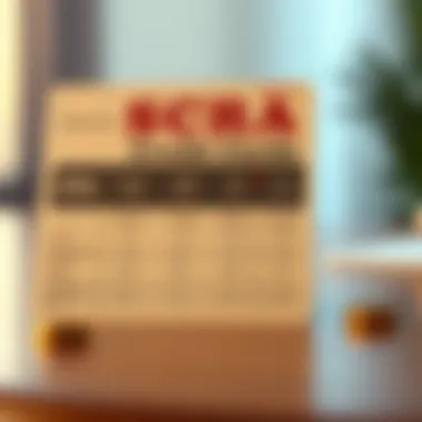 Comparative Analysis of SCRA Credit Card Options Comparison chart of SCRA credit card features