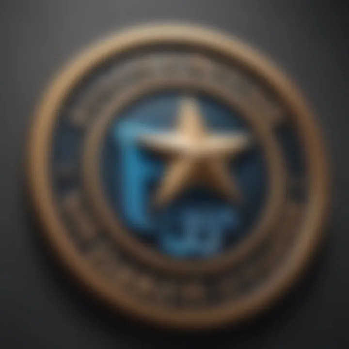 Visual representation of USAlliance Federal Credit Union's logo and values