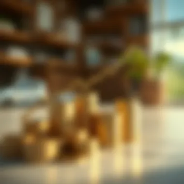 Visual representation of financial growth