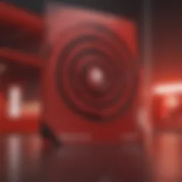 A close-up of the Target Red Card showcasing its unique design and branding.