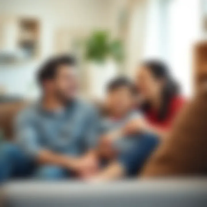 A Family Experience with Rent to Own Furniture Happy family enjoying their rent to own furniture