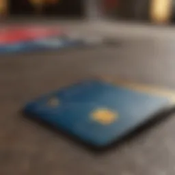 Conceptual representation of a digital credit card