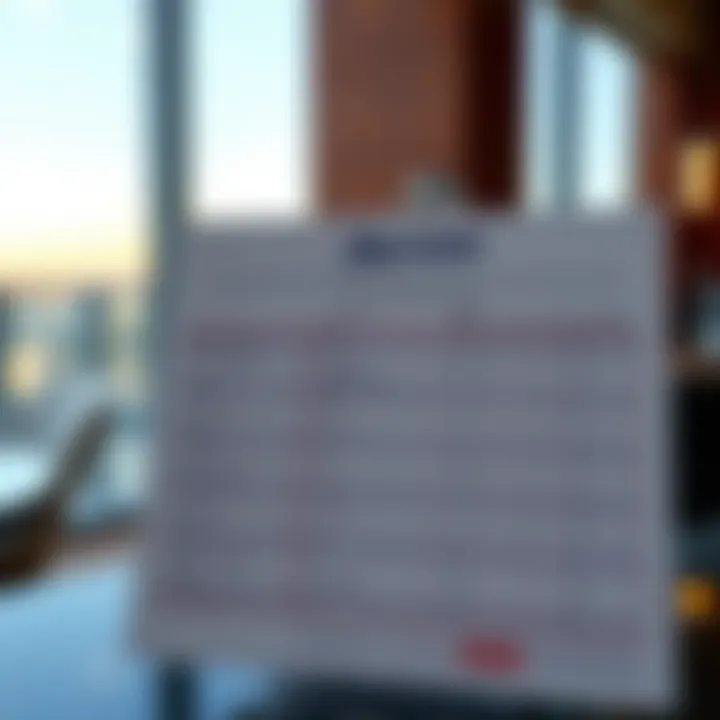 Chart comparing Marriott credit card options