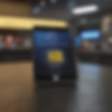 Secure login screen of the My Best Buy Citi Card app