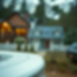 Conceptual visualization of mortgage payment alternatives