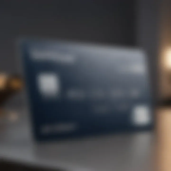 Navy Federal Credit Union Platinum Visa Card design