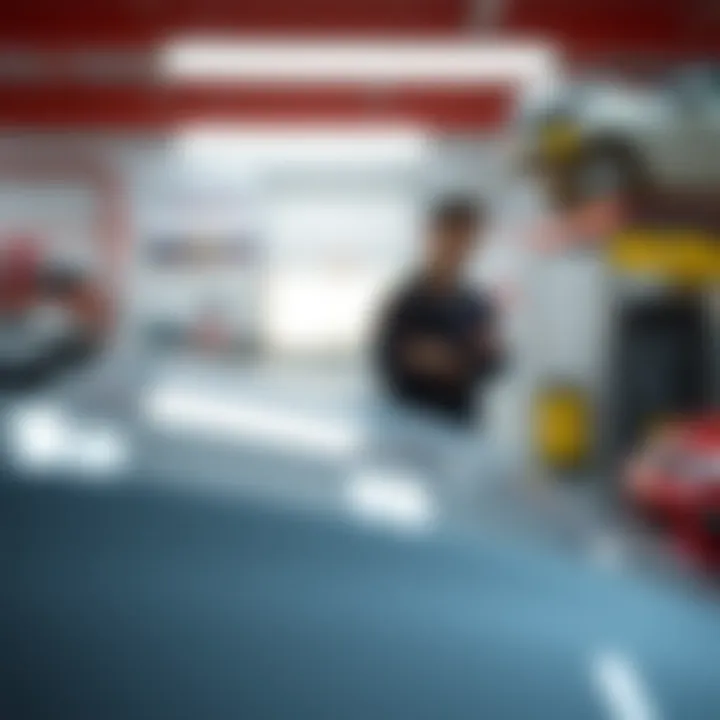 Visual representation of vehicle maintenance and warranty importance