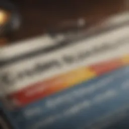 Illustration depicting the concept of credit scores and authorized user status