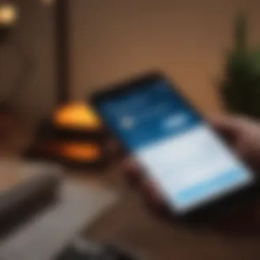 Applying for PayPal Credit PayPal Credit application interface on a mobile device.