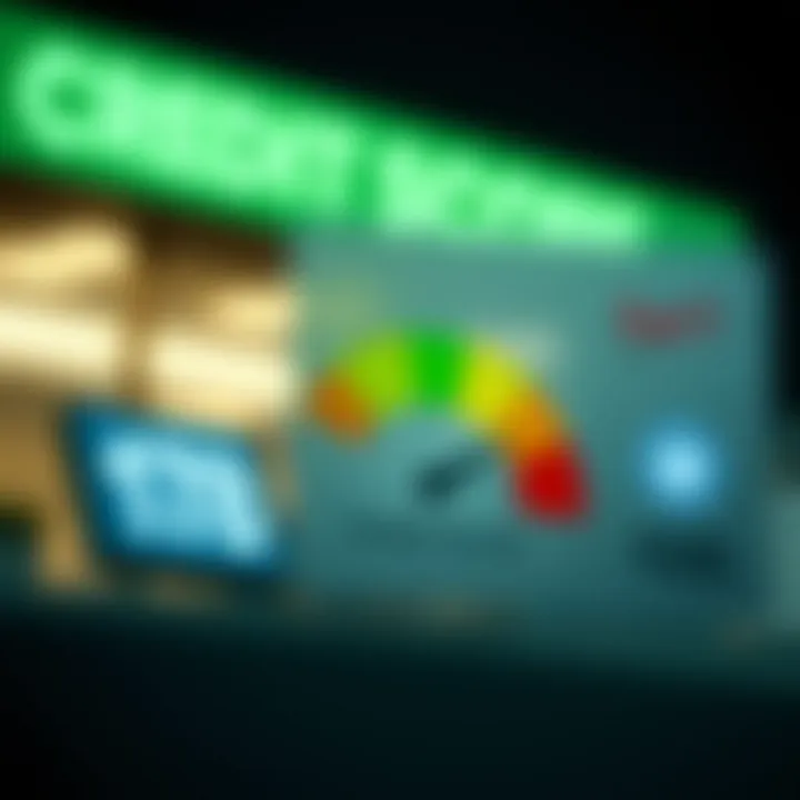 Understanding Credit Scores Illustration of credit score importance in loan applications