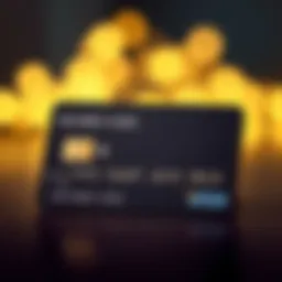 Illustration of a secured credit card with a low deposit