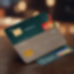 Visual representation of various credit card types