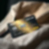 Premium credit card with luxurious design