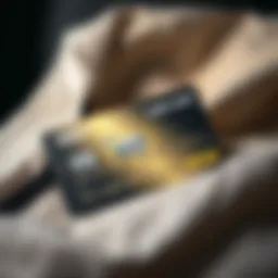 Premium credit card with luxurious design