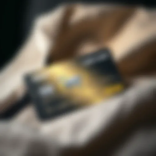 Premium credit card with luxurious design