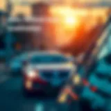 Infographic showing top auto insurance providers