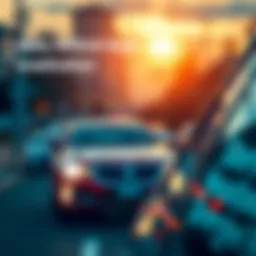 Infographic showing top auto insurance providers