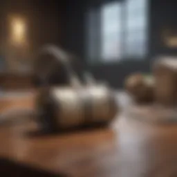 Visual representation of wire transfer