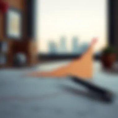 Graph showing the relationship between economic conditions and interest rates