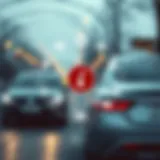 Understanding Auto Insurance Complexities Conceptual graphic representing auto insurance complexities