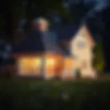 Conceptual illustration of home equity benefits