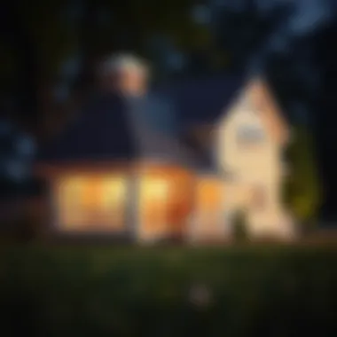 Conceptual illustration of home equity benefits