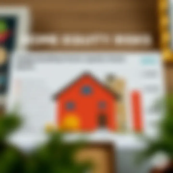 Chart depicting the risks of home equity lines