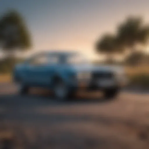 Visual representation of car financing