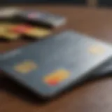 Conceptual illustration of security deposits in credit cards