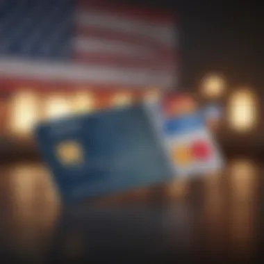 A visual representation of the benefits of flag credit cards