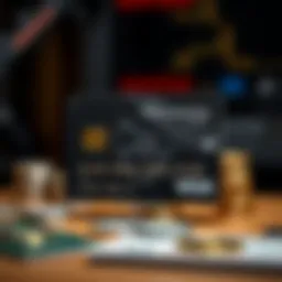 Illustration of secured credit card mechanics