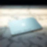 A sleek modern Apple Credit Card resting on a marble surface