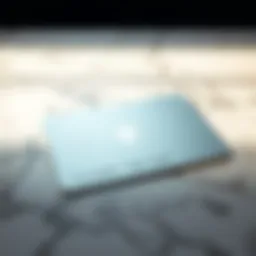 A sleek modern Apple Credit Card resting on a marble surface