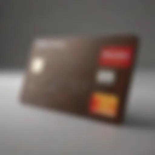 Wells Fargo Security Credit Card showcasing its design